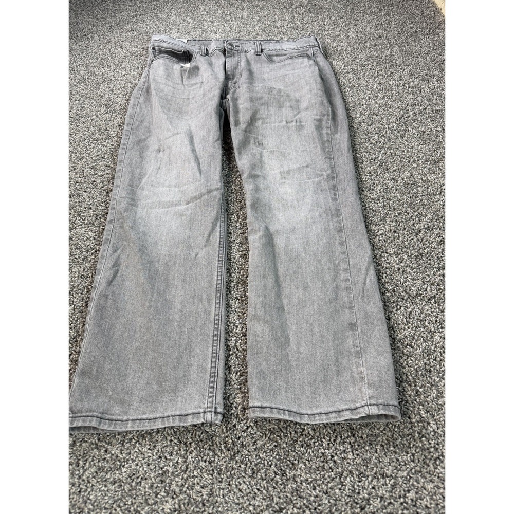 Levi's 514 Slim Straight Jeans Men's Size 38x30 Gray